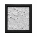 Moon Surface 3D Wall Frame
